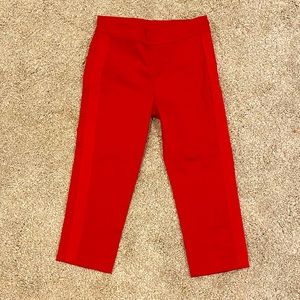 Janie and Jack girls red pant